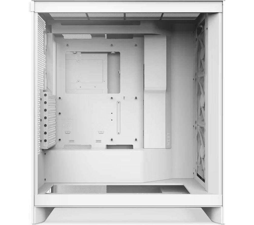 NZXT H7 Flow ATX Mid-Tower PC Case - White image number 3 of 3