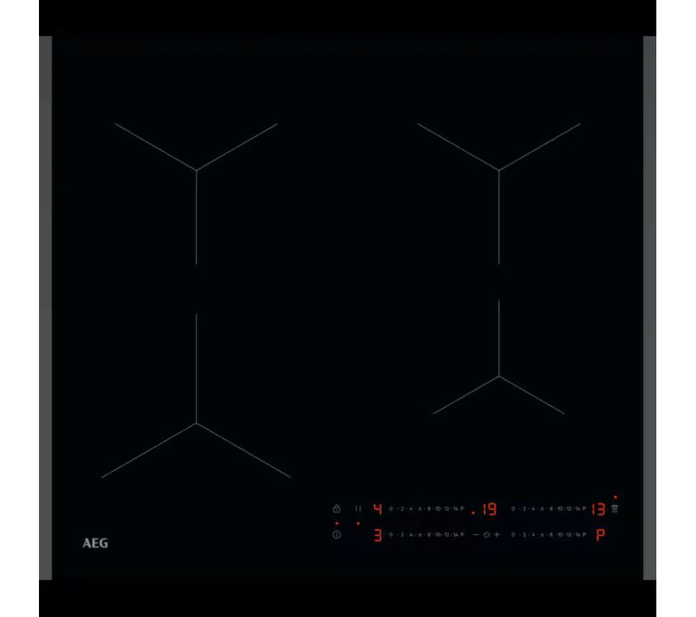 AEG 5000 TO64IA00FB 60 cm Electric Induction Hob – Black, Black