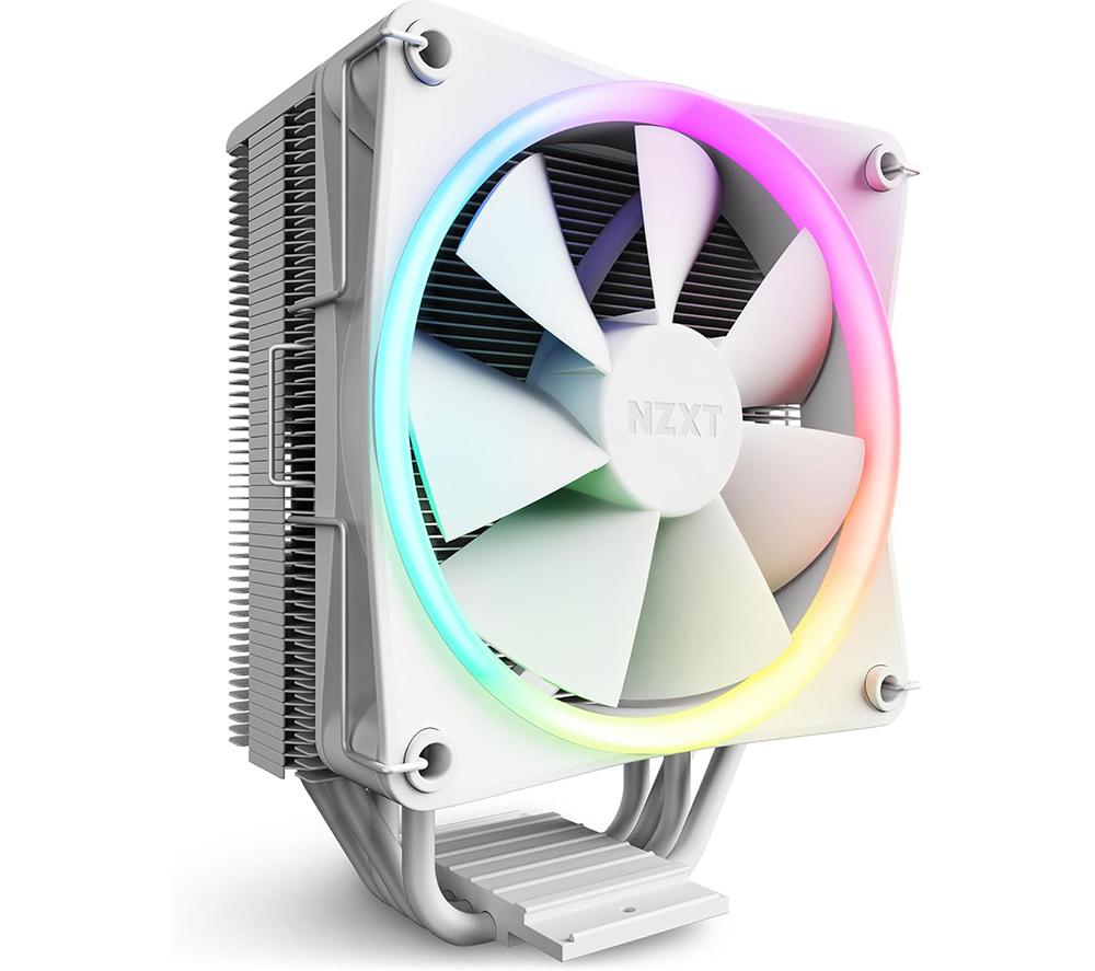 NZXT T120 RGB 120 mm Air CPU Cooler - RGB LED, White