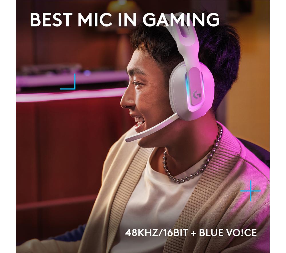 LOGITECH G522 LIGHTSPEED Wireless Gaming Headset - White image number 3 of 9