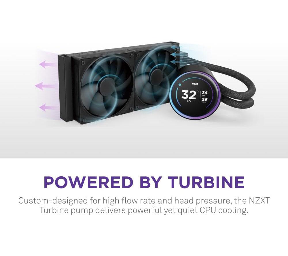 Buy NZXT Kraken Elite 240 RGB 240 mm Liquid CPU Cooler - RGB LED