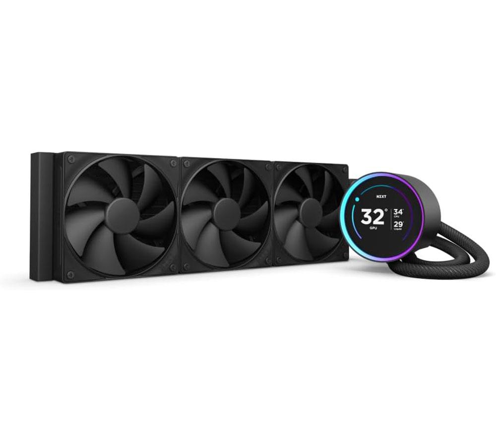 NZXT Kraken Elite 360 360 mm Liquid CPU Cooler - Black