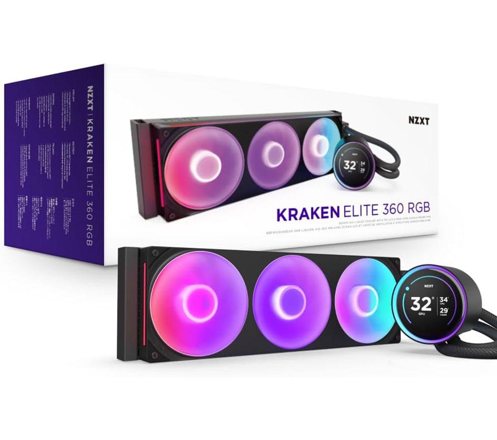 Buy NZXT Kraken Elite 360 RGB 360 mm Liquid CPU Cooler - RGB LED