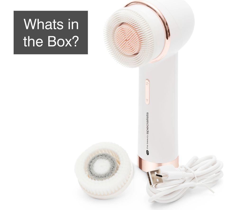 RIO Pure Cleanse Facial Brush - White image number 3 of 5