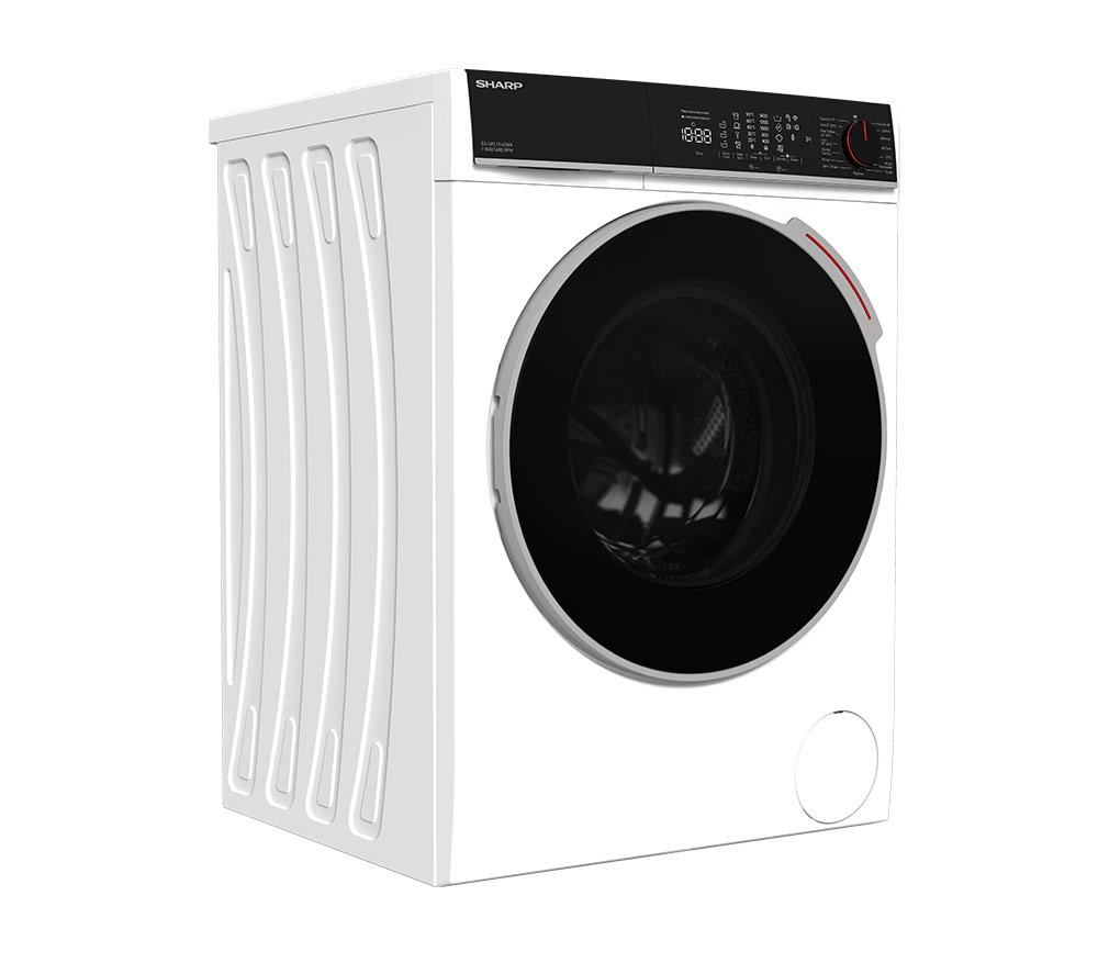 SHARP ES-SFL114CWA-EN 11 kg 1400 Spin Washing Machine - White image number 15 of 17