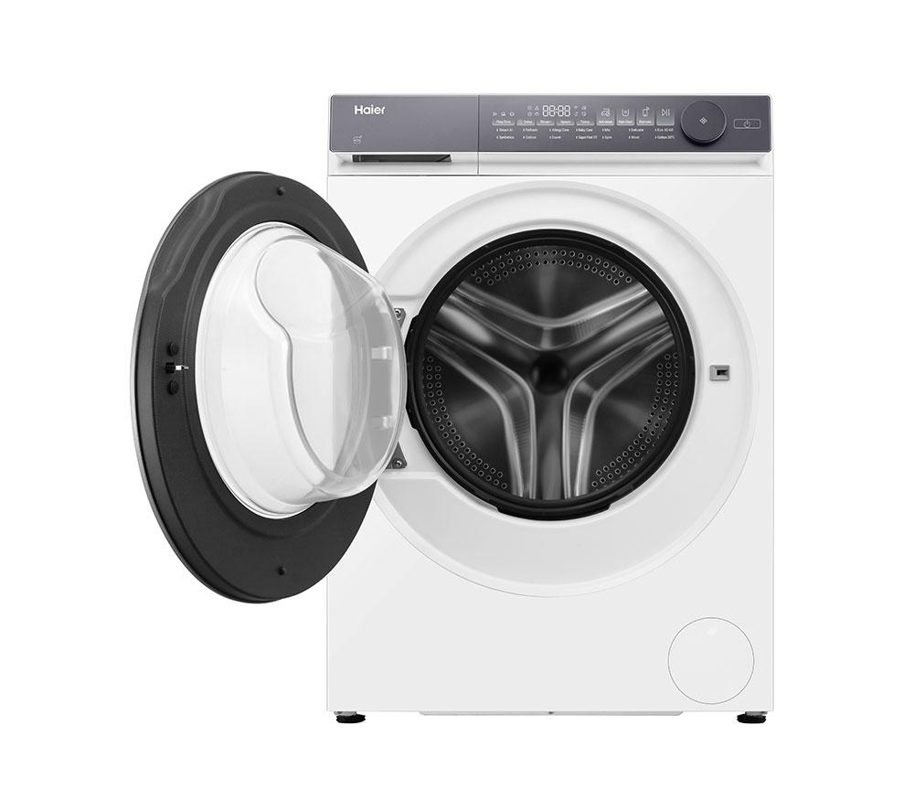HAIER X Series 7 HW120-B14367U-UK WiFi-enabled 12 kg 1400 Spin Washing Machine - White image number 2 of 16