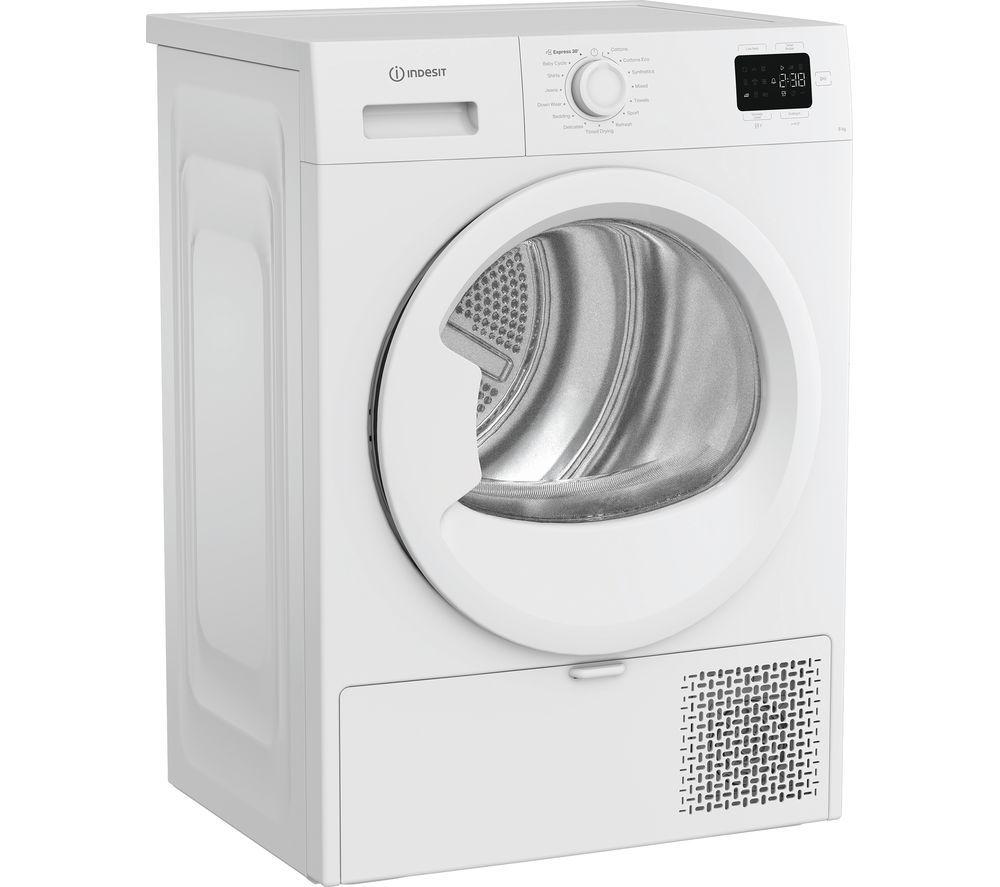 INDESIT C YSD 83D WW UK 8 kg Heat Pump Tumble Dryer - White image number 3 of 9