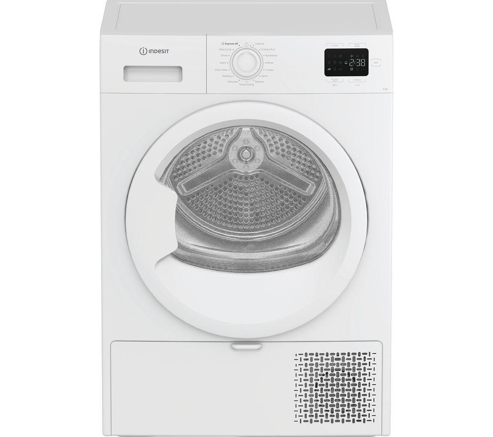 INDESIT C YSD 83D WW UK 8 kg Heat Pump Tumble Dryer - White image number 4 of 9