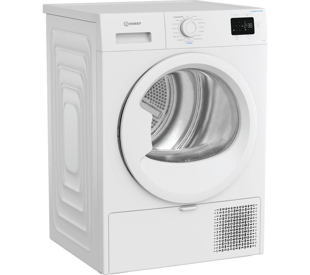 INDESIT C YD 92D WW UK 9 kg Heat Pump Tumble Dryer - White image number 8 of 9