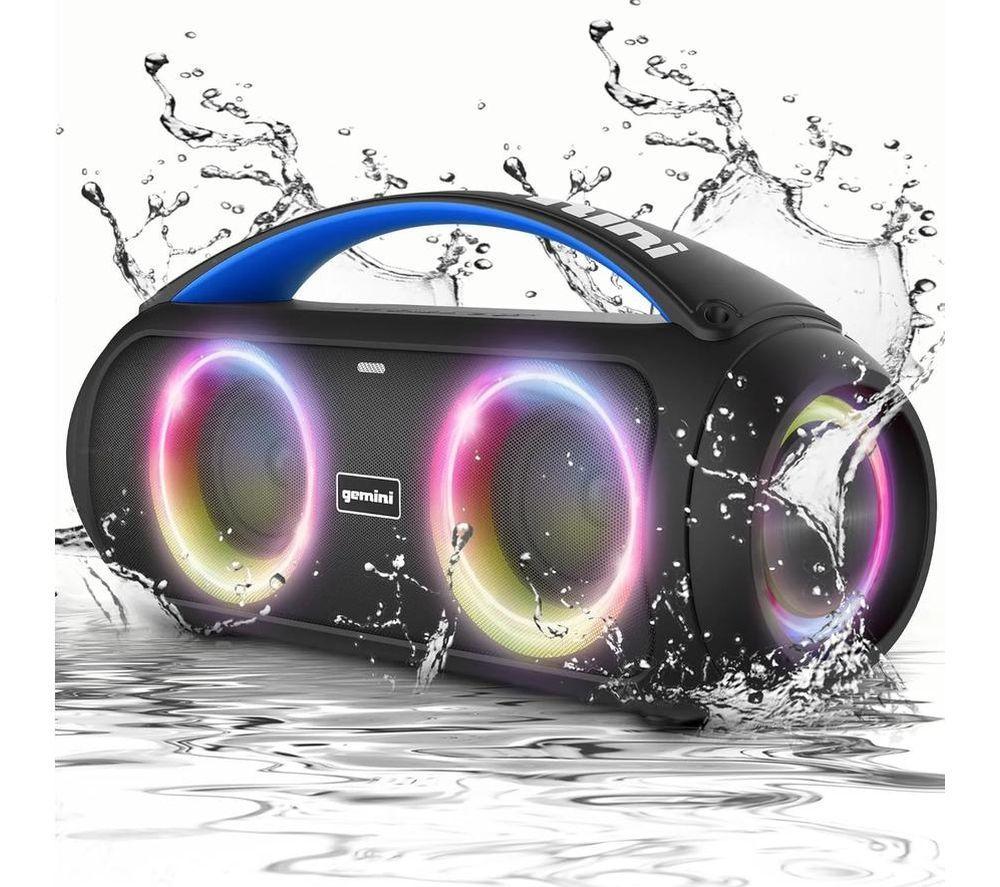 GEMINI GGO-230L Portable Bluetooth Speaker - Black image number 2 of 5