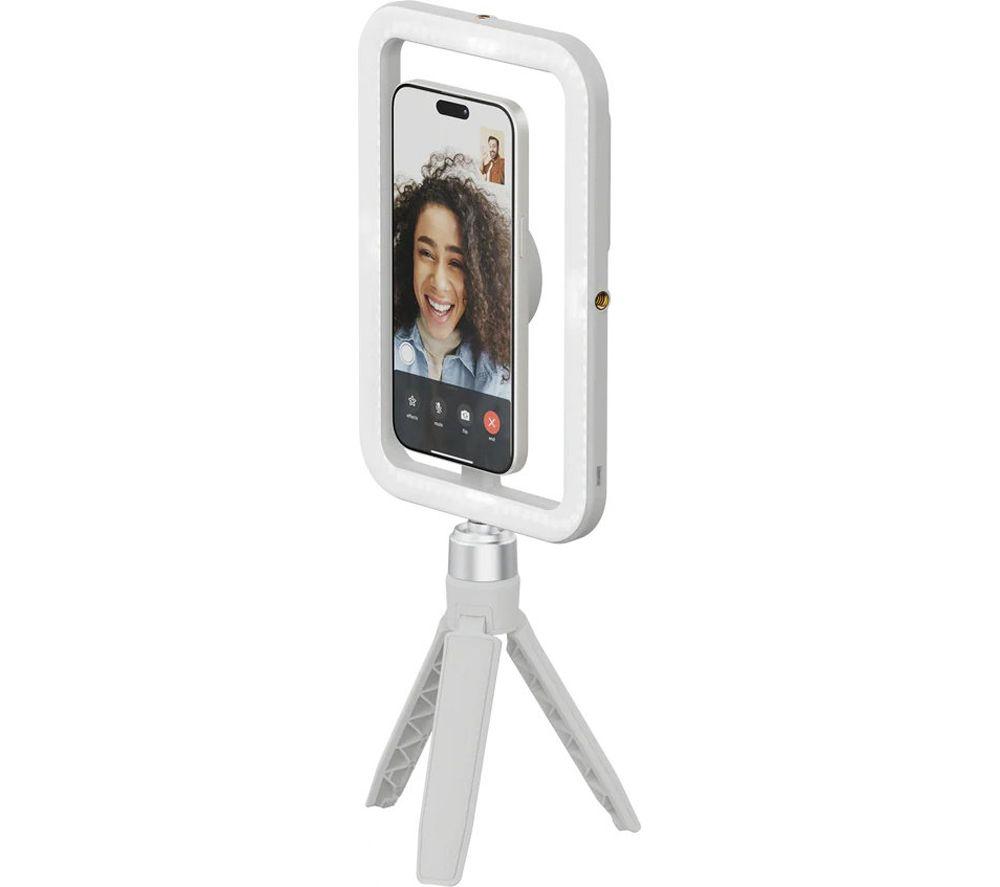 SHIFTCAM SnapStudio Smartphone LED Ring Light for MagSafe - Stone image number 4 of 4