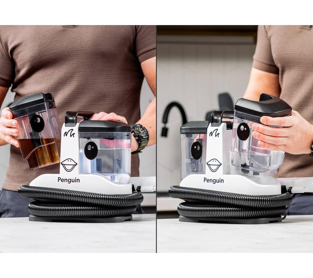 GTECH Penguin SC01 Handheld Vacuum Cleaner - Black & White image number 7 of 10
