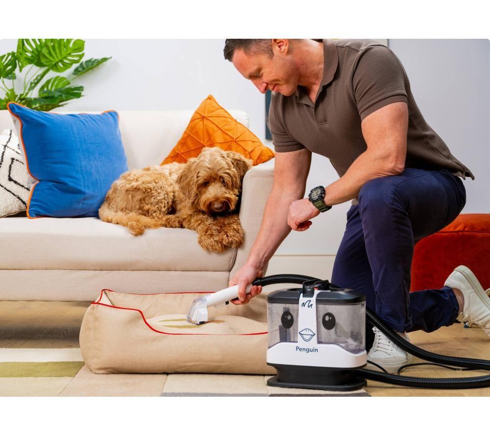 GTECH Penguin SC01 Handheld Vacuum Cleaner - Black & White image number 8 of 10