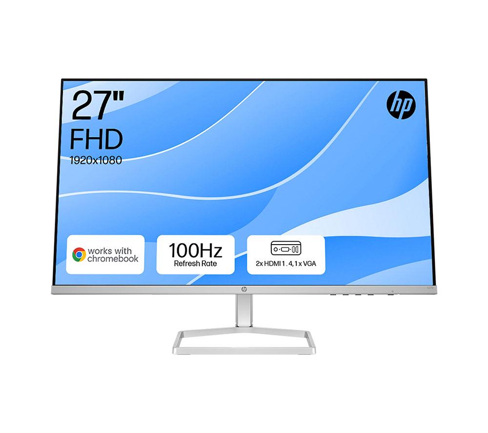 HP Series 5 527sf Full HD 27" Ips LCD Monitor - Silver/Grey