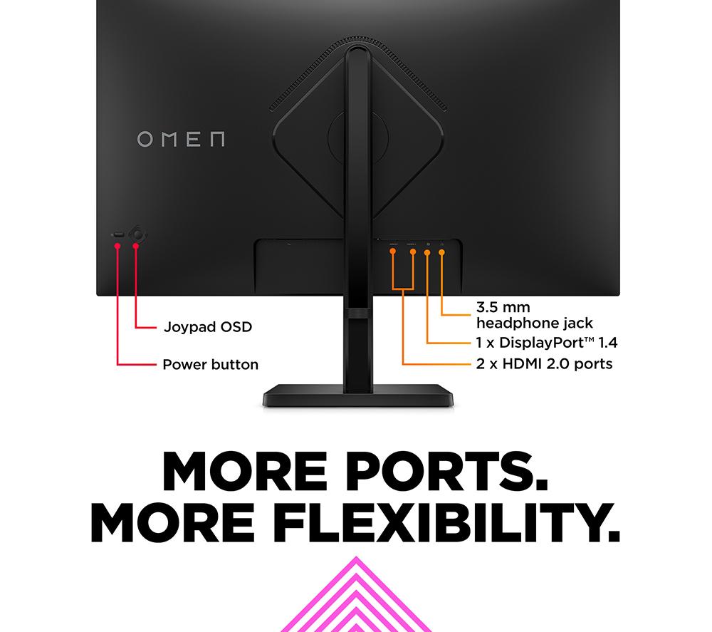 HP OMEN 32q Quad HD 31.5" LED Gaming Monitor - Black image number 4 of 16