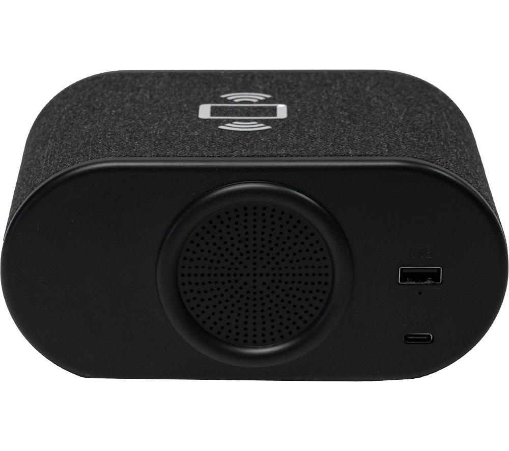 GROOV-E Atlas II GVCR06BK FM Bluetooth Clock Radio - Black image number 5 of 6
