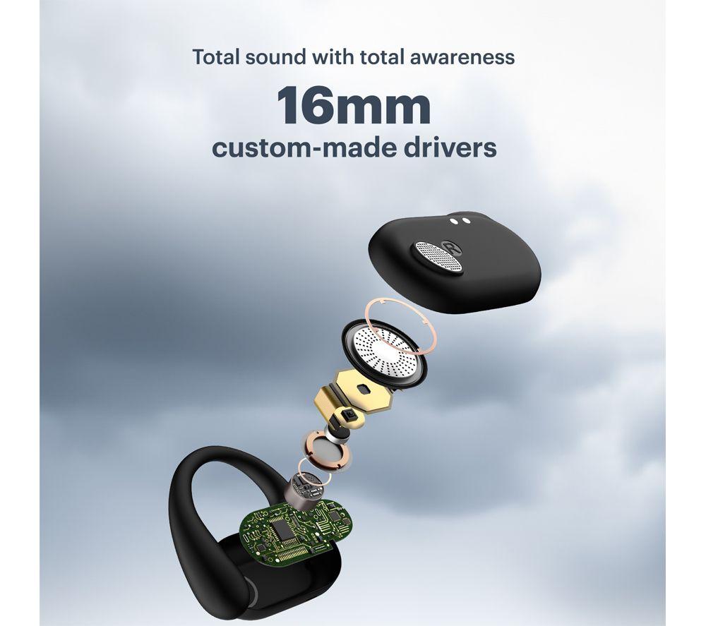 NOISE Pure Pods Wireless Bluetooth Open-Ear Earbuds - Power Black image number 2 of 4