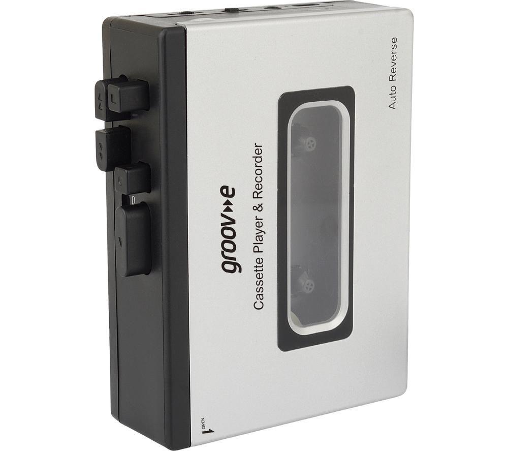 GROOV-E Retro Series GV-PS530 Cassette Player & Recorder - Silver image number 4 of 5