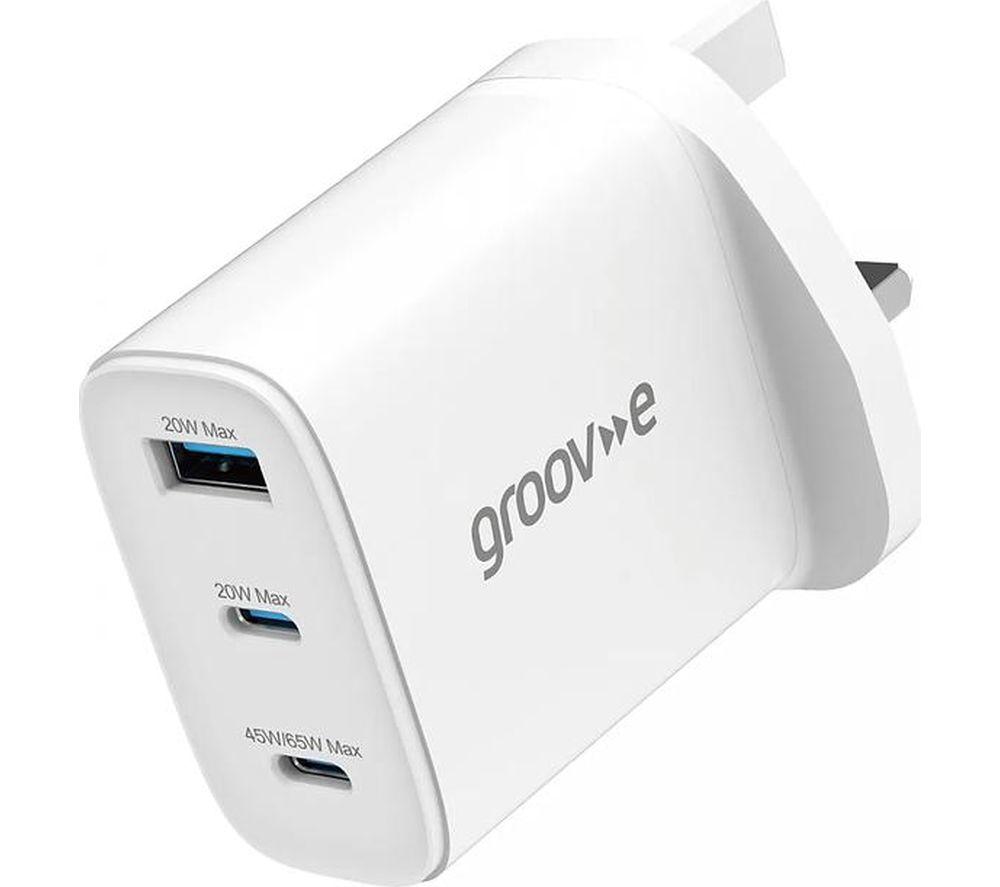 GROOV-E GVMA109WE 65 W GaN USB Charger image number 2 of 3