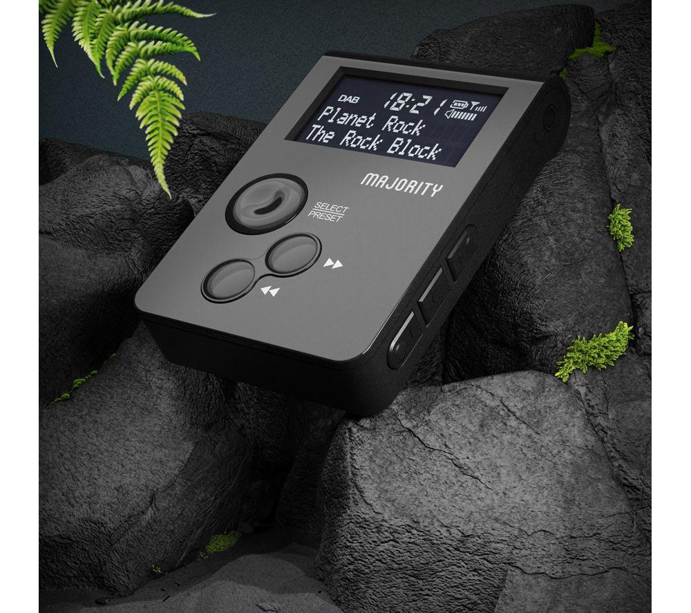 MAJORITY Petersfield Go Portable DAB+/FM Radio - Black image number 5 of 8