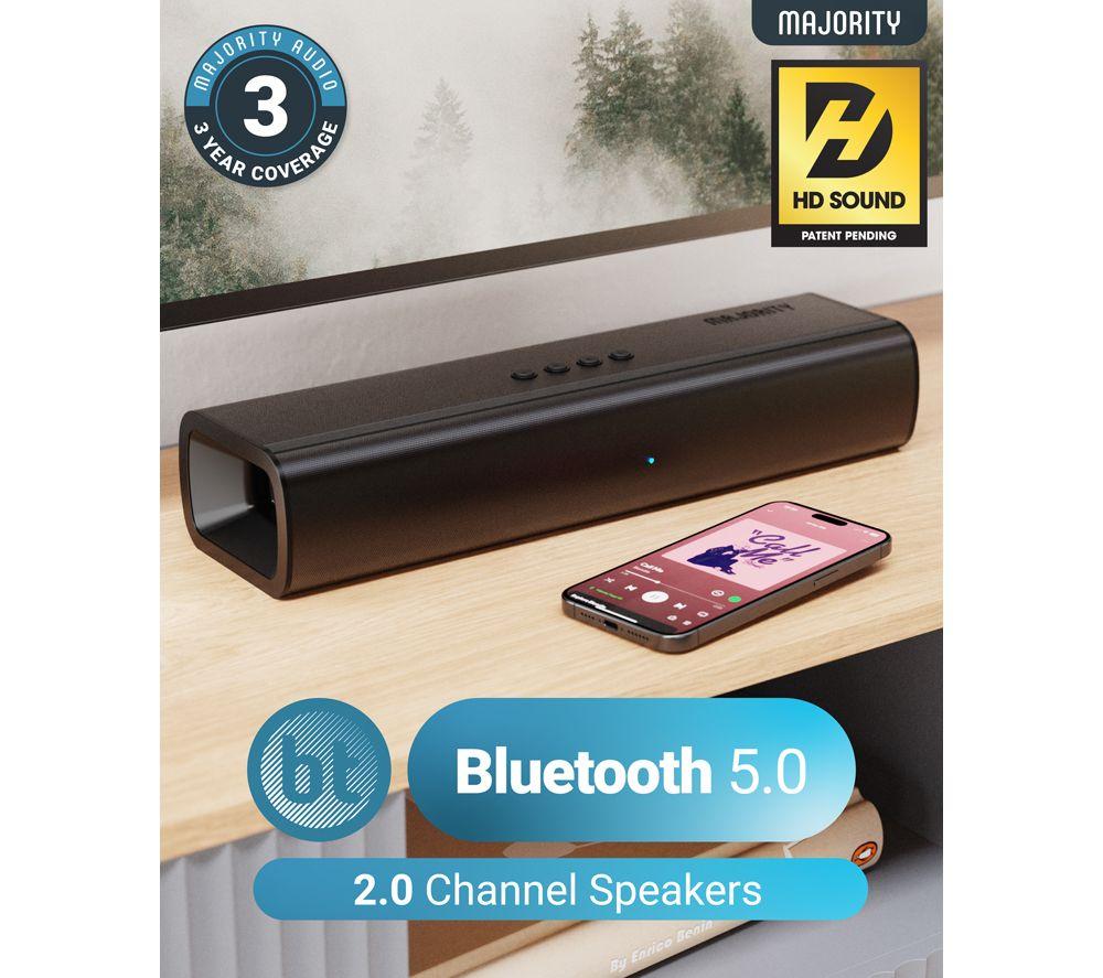 MAJORITY Naga 40 2.1 Wireless Sound Bar image number 5 of 7