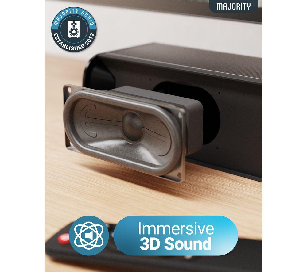 MAJORITY Naga 40 2.1 Wireless Sound Bar image number 7 of 7