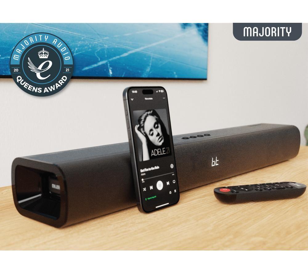 MAJORITY Naga 60 2.1 Wireless Sound Bar image number 2 of 7