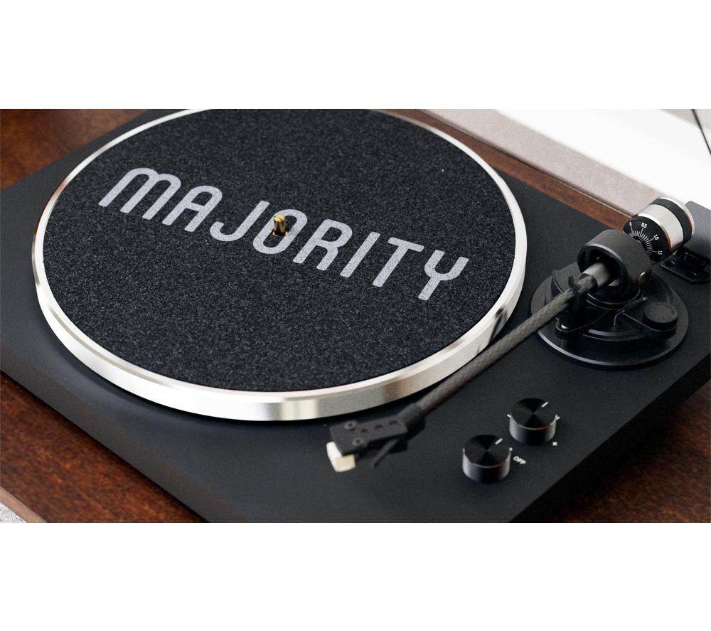 MAJORITY Stylo Belt Drive Bluetooth Turntable - Black image number 2 of 7