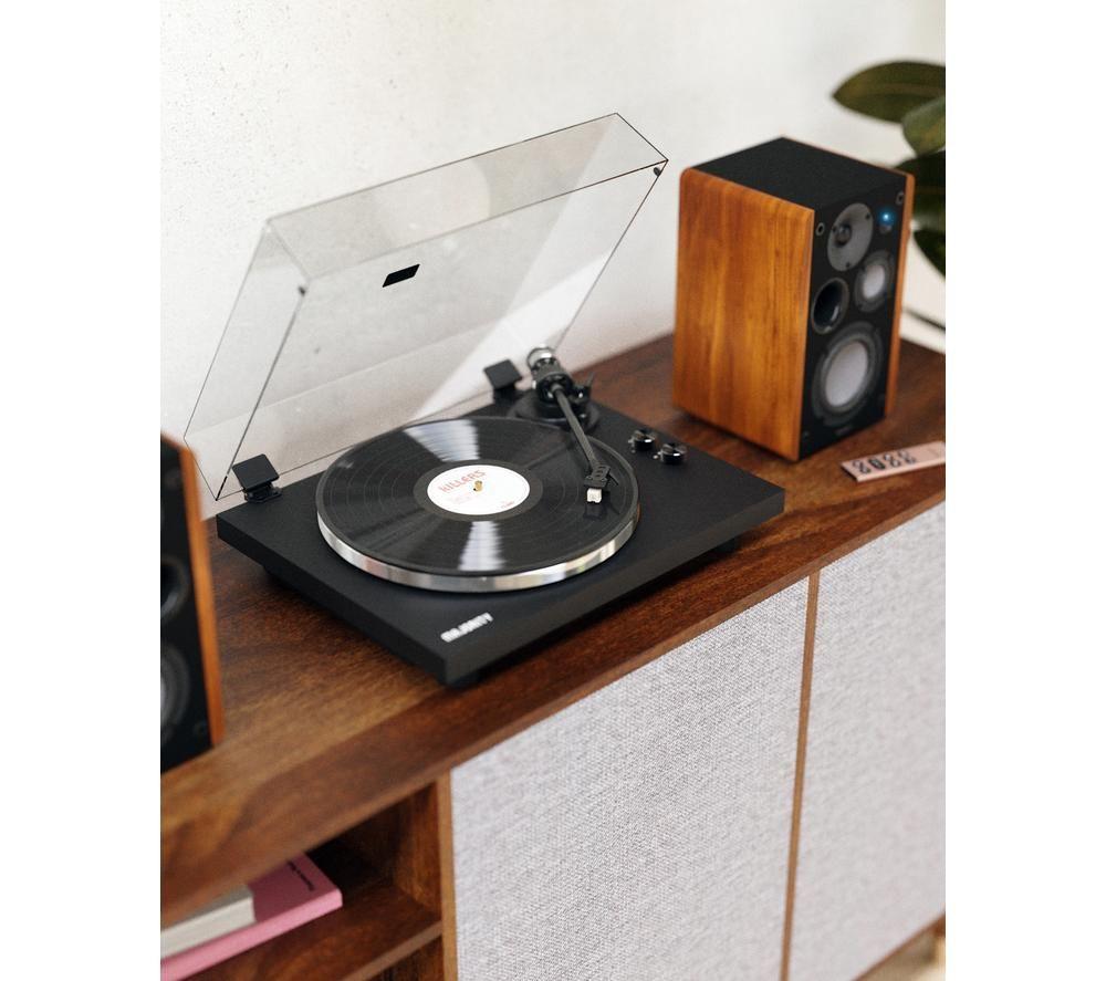 MAJORITY Stylo Belt Drive Bluetooth Turntable - Black image number 5 of 7
