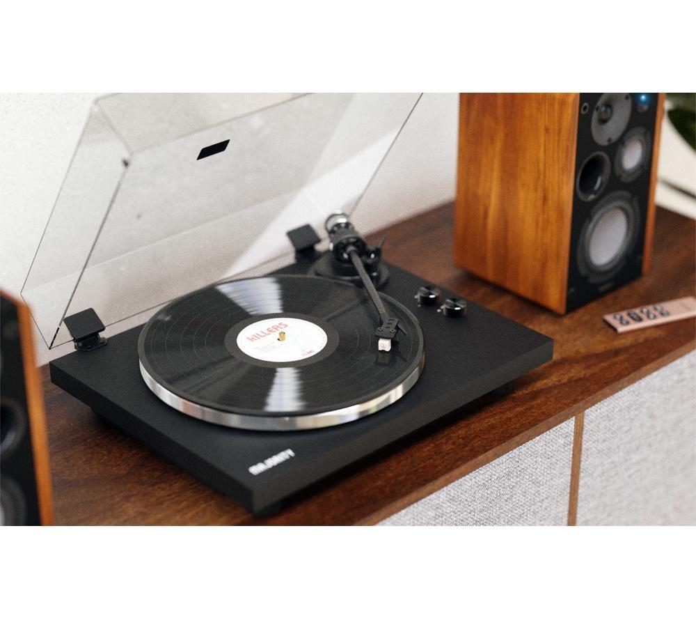 MAJORITY Stylo Belt Drive Bluetooth Turntable - Black image number 6 of 7
