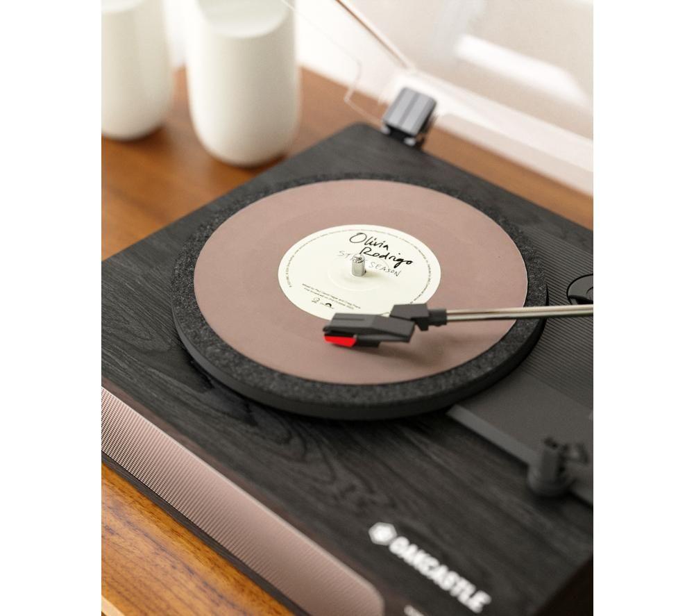 OAKCASTLE TT100 Belt Drive Bluetooth Turntable - Black image number 4 of 5