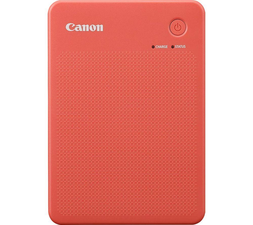 CANON SELPHY QX20 Portable Colour Photo Wireless Printer & XC-60L 54 x 85 mm Photo Paper & Ink Set - Terracotta Red, 60 Sheets image number 6 of 7
