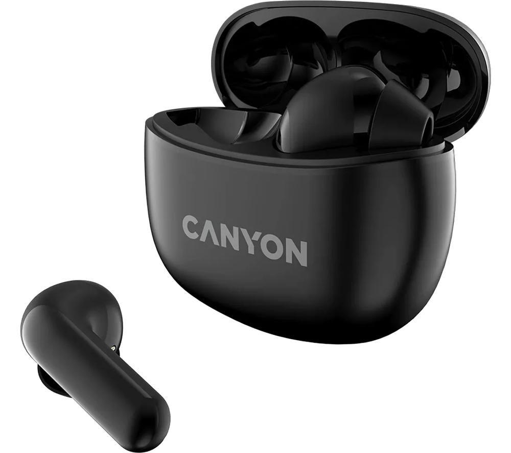 CANYON CNS-TWS5B Wireless Bluetooth Earbuds - Black image number 2 of 6