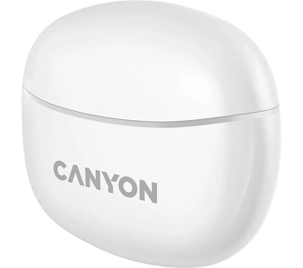 CANYON CNS-TWS5W Wireless Bluetooth Earbuds - White image number 6 of 6