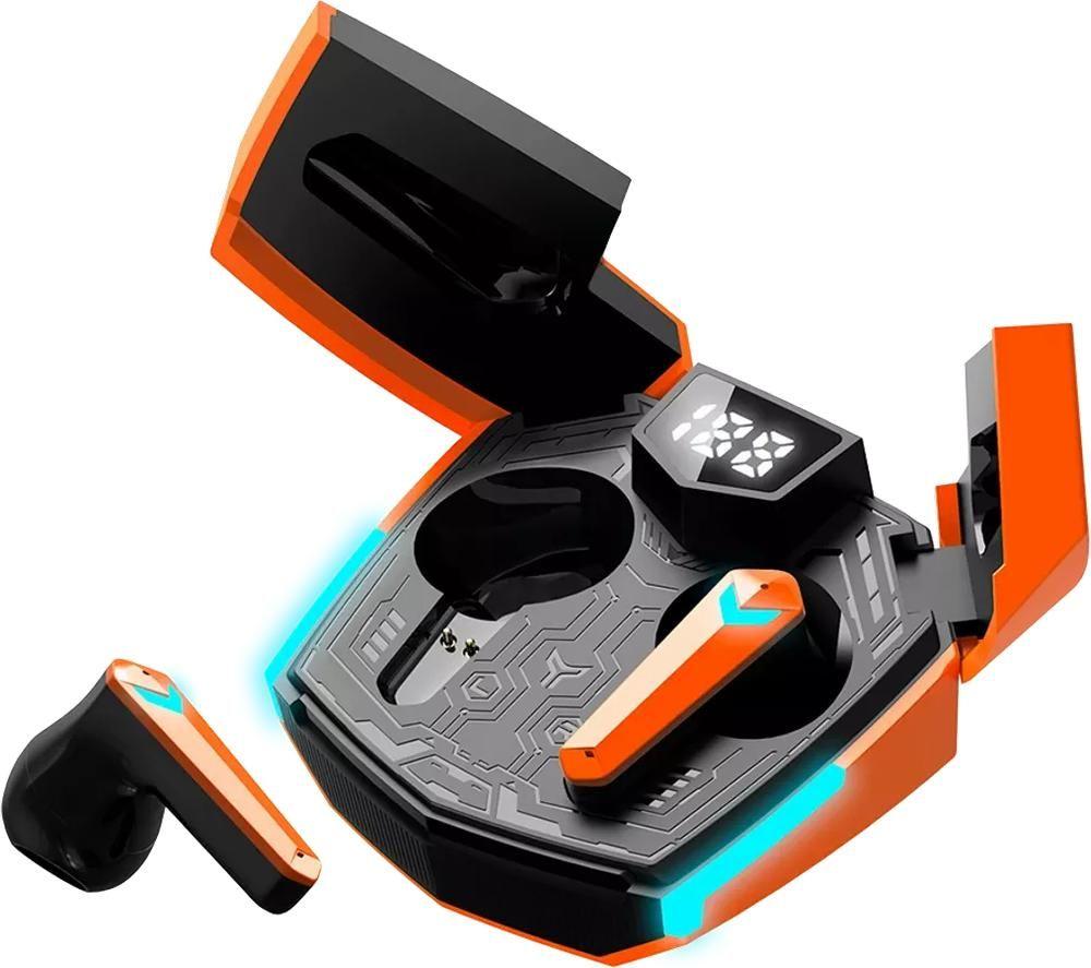 CANYON DoubleBee GTWS-2 Wireless Bluetooth Gaming Earbuds - Orange image number 3 of 4