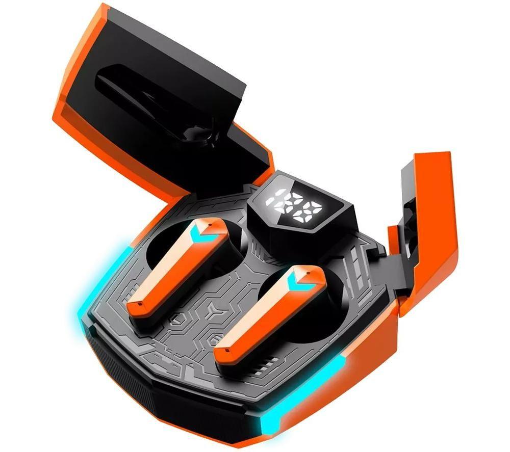 CANYON DoubleBee GTWS-2 Wireless Bluetooth Gaming Earbuds - Orange image number 4 of 4