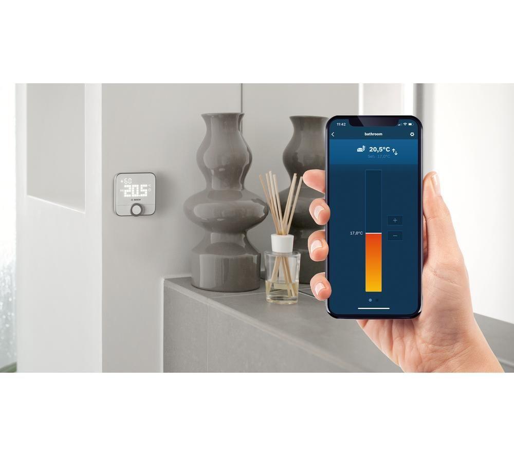 BOSCH Smart Home Room Thermostat II - 230 V, White image number 8 of 9