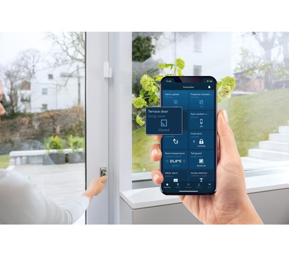 BOSCH Smart Home Contact II Plus Door & Window Sensor - White image number 2 of 4