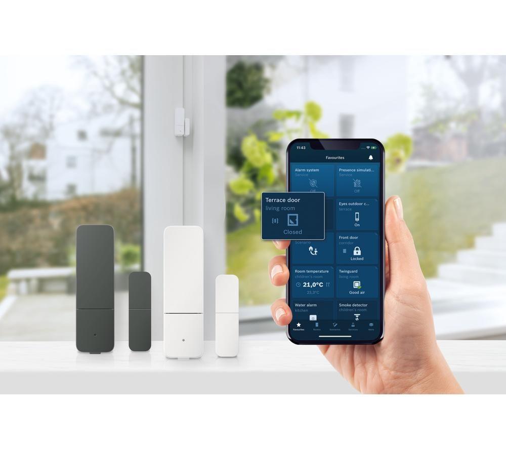 BOSCH Smart Home Contact II Plus Door & Window Sensor - Anthracite image number 2 of 4
