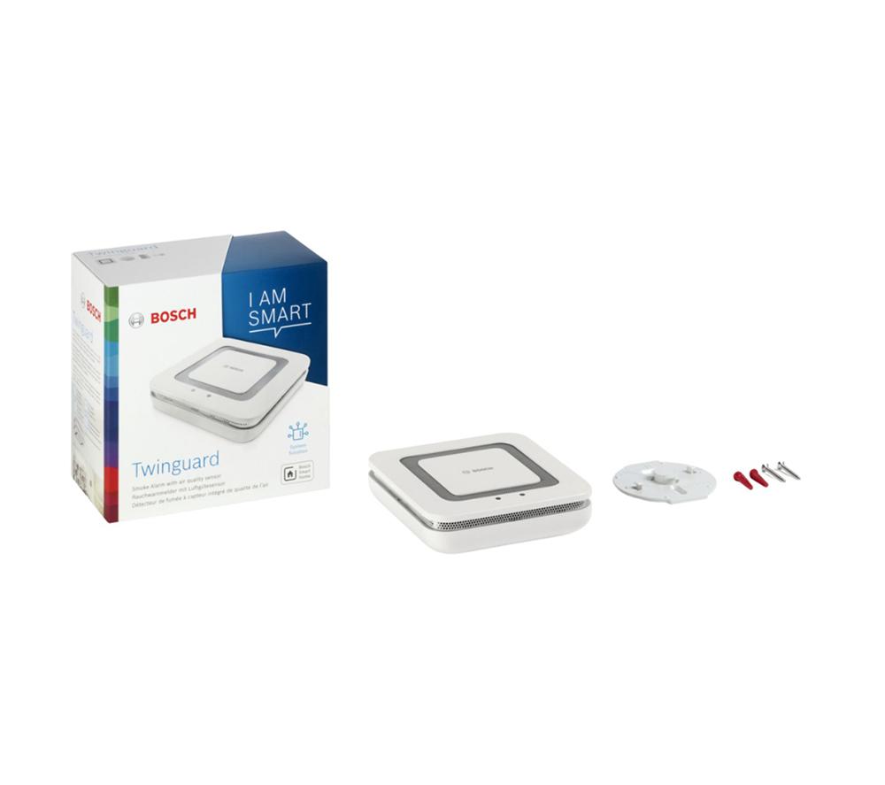 BOSCH Smart Home Twinguard Smoke Detector with Air Quality Sensor - White image number 6 of 7