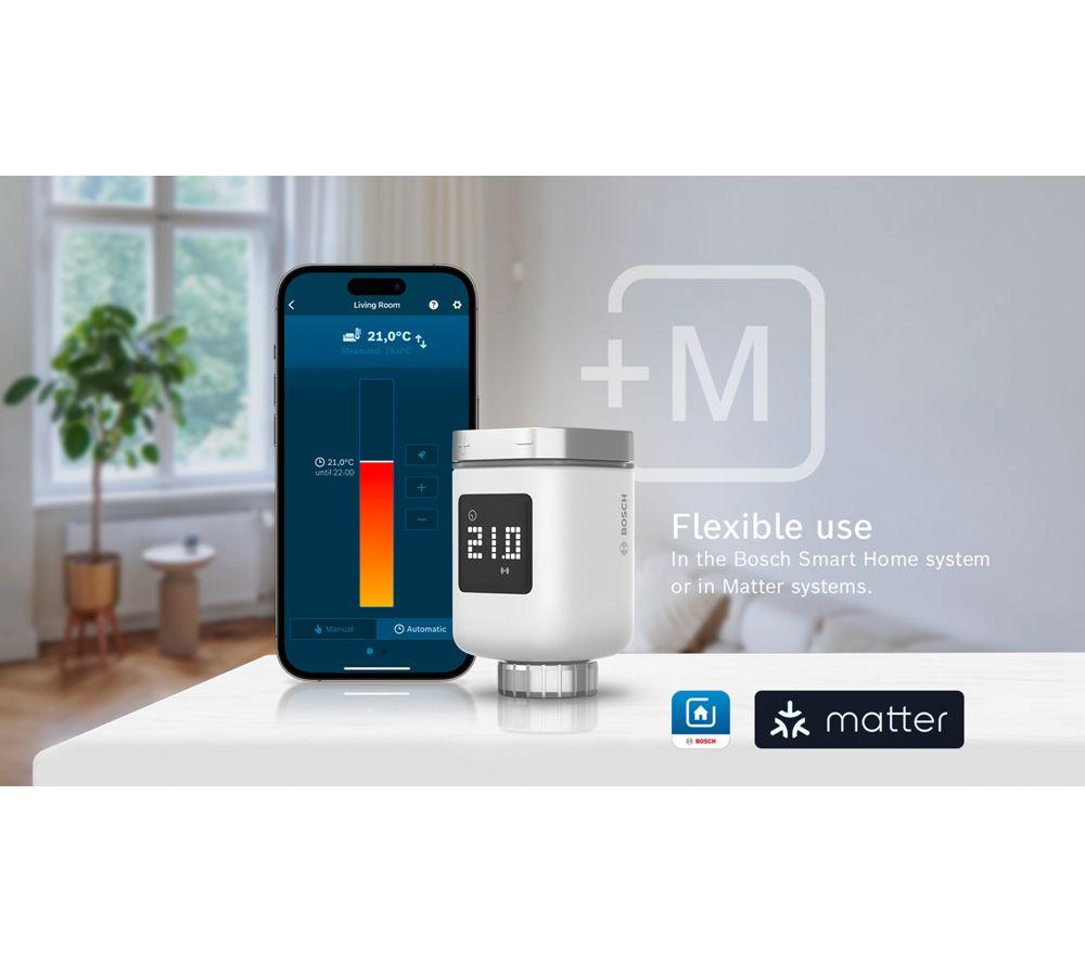 BOSCH Smart Home Radiator Thermostat II +M image number 7 of 7