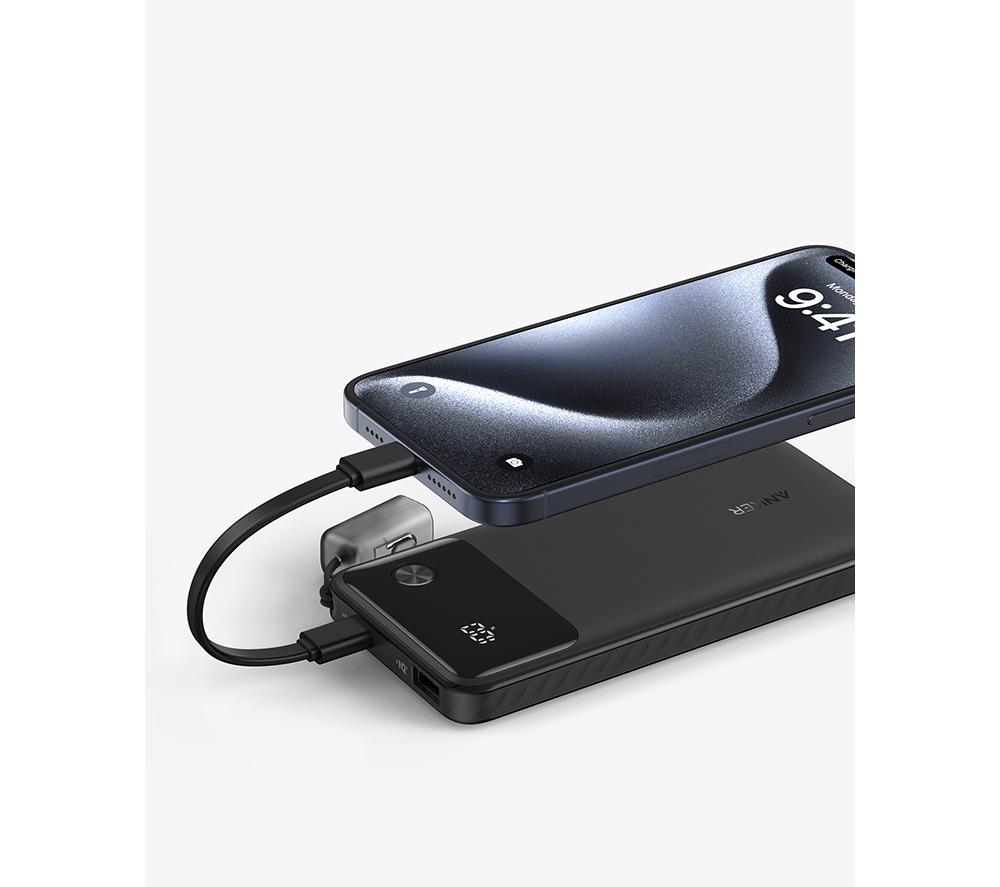 ANKER PowerCore 10000 mAh 22.5 W Portable Power Bank - Black image number 4 of 7