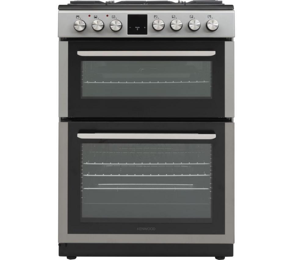 KENWOOD KDGC60S25 60 cm Dual Fuel Cooker - Inox