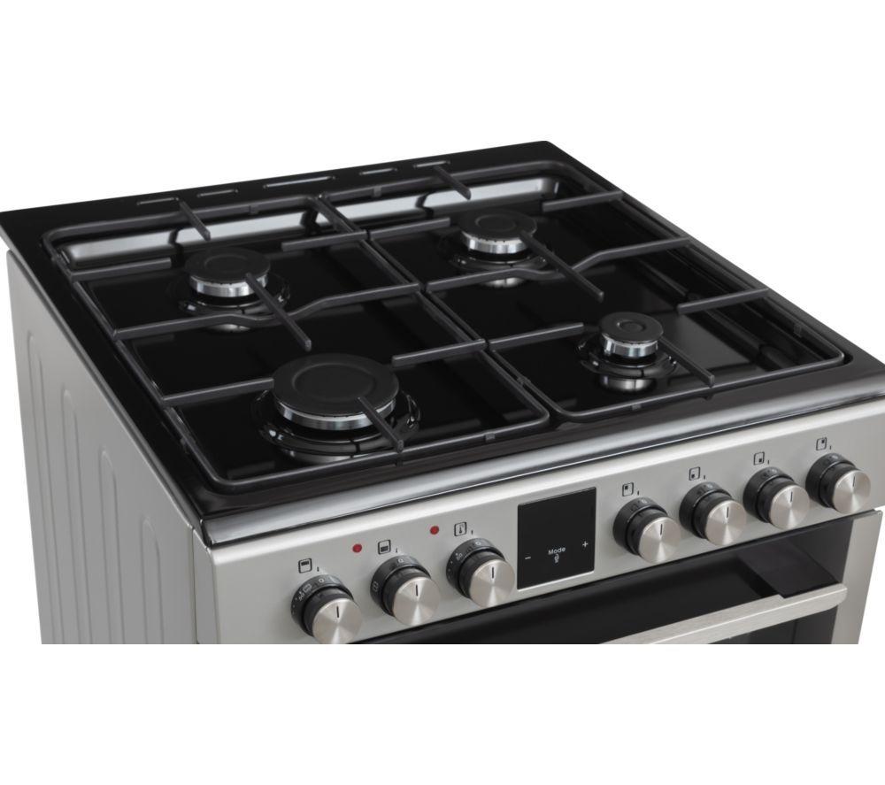 KENWOOD KDGC60S25 60 cm Dual Fuel Cooker - Inox image number 4 of 9