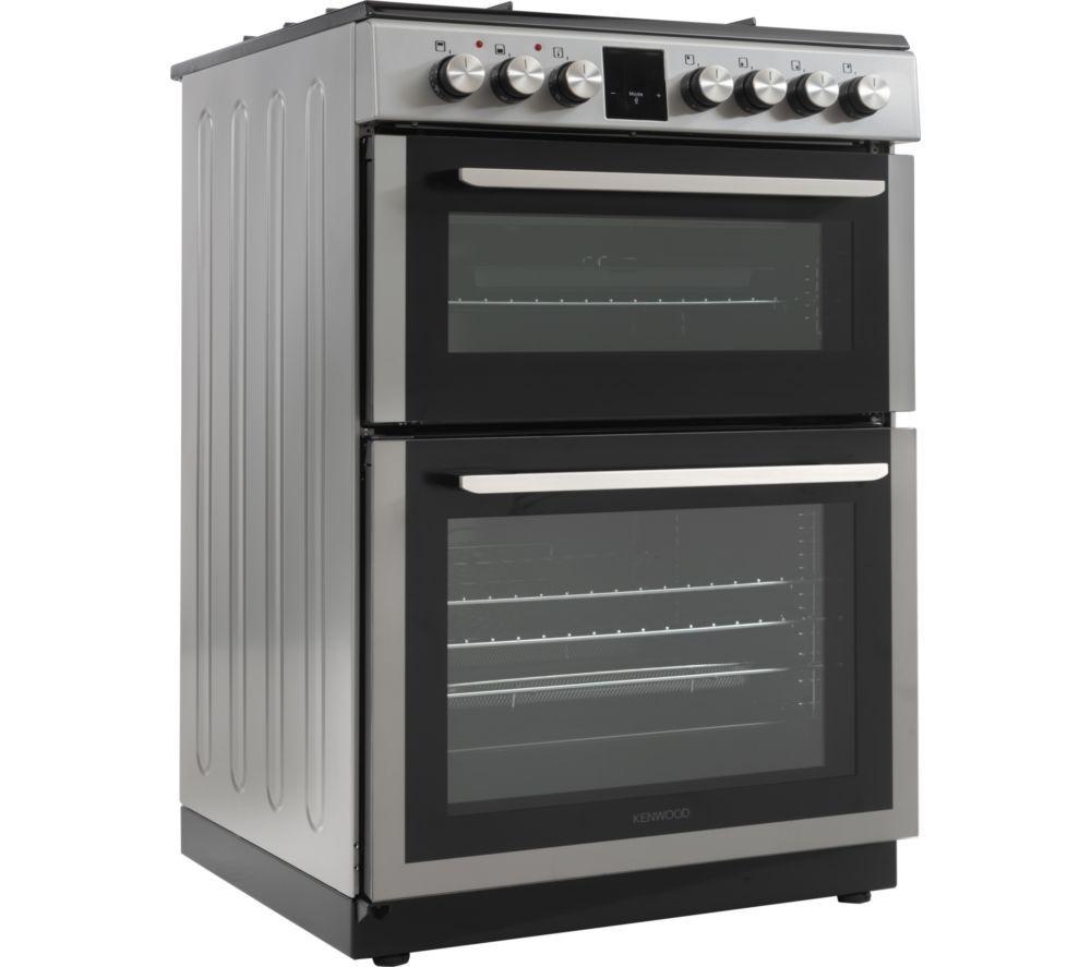 KENWOOD KDGC60S25 60 cm Dual Fuel Cooker - Inox image number 8 of 9
