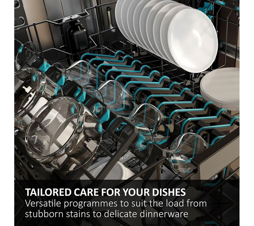 HAIER I Pro Shine XF1C3TB1FX-80 Slimline WiFi-enabled Dishwasher - Silver image number 9 of 13