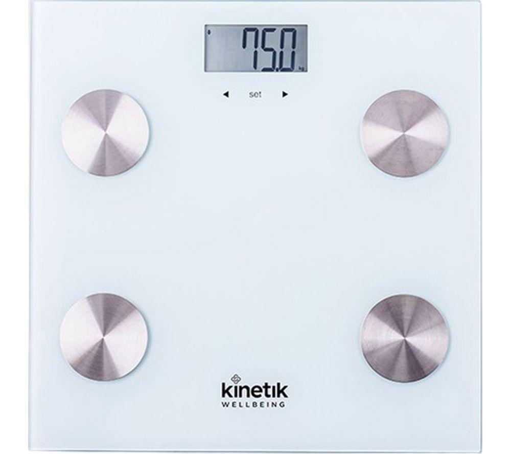 KINETIK KINBCA1 Body Analyser Bathroom Scale - White
