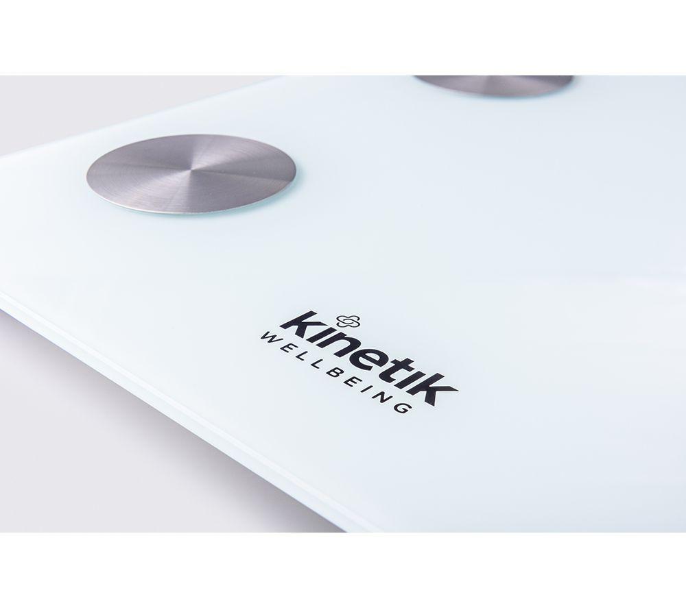 KINETIK KINBCA1 Body Analyser Bathroom Scale - White image number 2 of 3