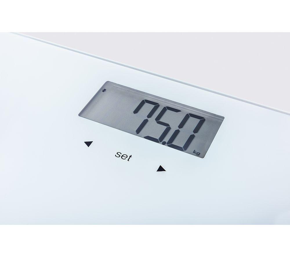 KINETIK KINBCA1 Body Analyser Bathroom Scale - White image number 3 of 3
