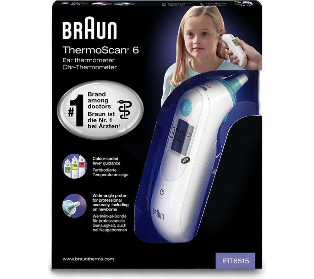 BRAUN ThermoScan 6 Infrared Ear thermometer - White image number 3 of 6
